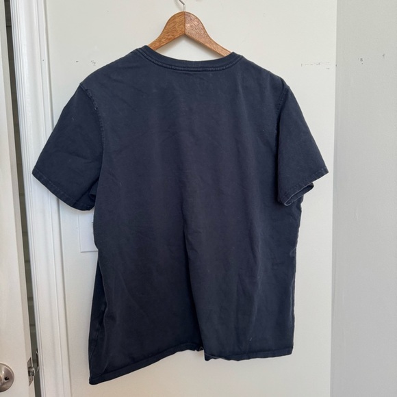 Carhartt Navy  T-Shirt with pocket XL y2k streetwear - Picture 4 of 5